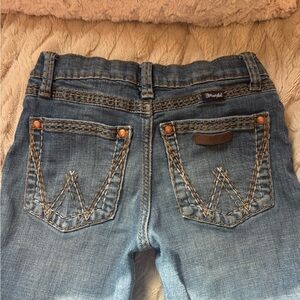 Wrangler Girls Denim Jeans with Stitch Detail